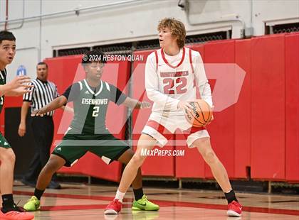 Thumbnail 2 in Murrieta Valley vs. Eisenhower (Artesia Hoopsgiving Tournament) photogallery.