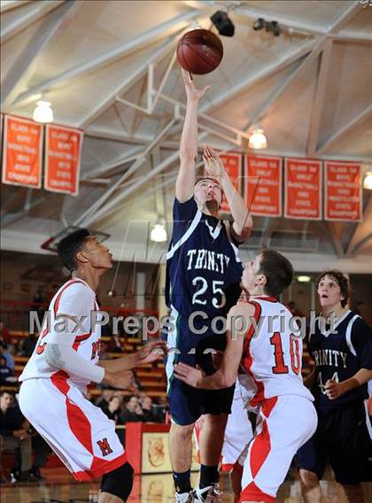 Thumbnail 1 in WichitaTrinity Academy vs. McPherson (KSHSAA 4A Substate 1st Round) photogallery.