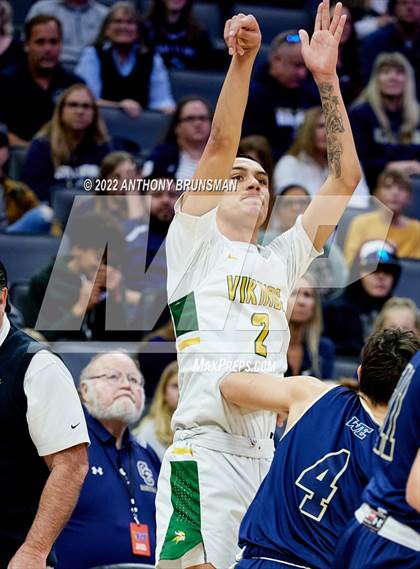 Thumbnail 2 in Central Catholic vs. Vanden (CIF SJS D3 Final) photogallery.