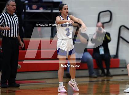 Thumbnail 3 in Brownsboro vs. North Lamar (UIL 4A D2 Area Basketball Playoff) photogallery.
