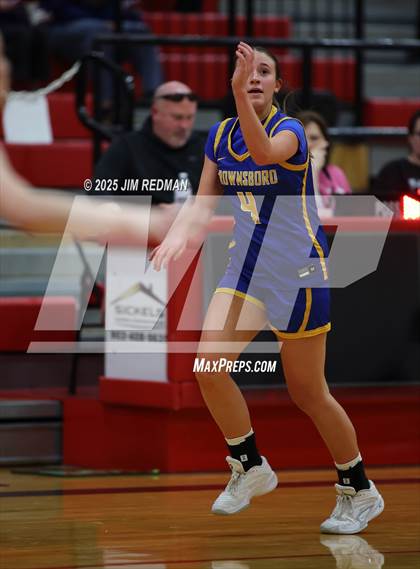 Thumbnail 3 in Brownsboro vs. North Lamar (UIL 4A D2 Area Basketball Playoff) photogallery.