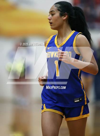 Thumbnail 2 in Brownsboro vs. North Lamar (UIL 4A D2 Area Basketball Playoff) photogallery.