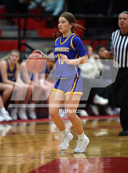 Thumbnail 1 in Brownsboro vs. North Lamar (UIL 4A D2 Area Basketball Playoff) photogallery.