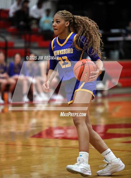Thumbnail 1 in Brownsboro vs. North Lamar (UIL 4A D2 Area Basketball Playoff) photogallery.