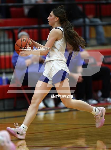 Thumbnail 3 in Brownsboro vs. North Lamar (UIL 4A D2 Area Basketball Playoff) photogallery.