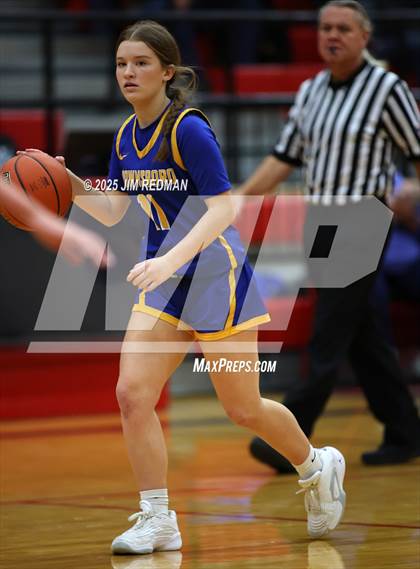 Thumbnail 3 in Brownsboro vs. North Lamar (UIL 4A D2 Area Basketball Playoff) photogallery.