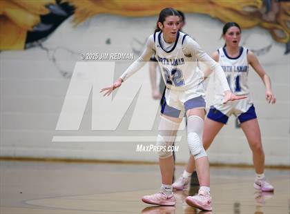 Thumbnail 3 in Brownsboro vs. North Lamar (UIL 4A D2 Area Basketball Playoff) photogallery.