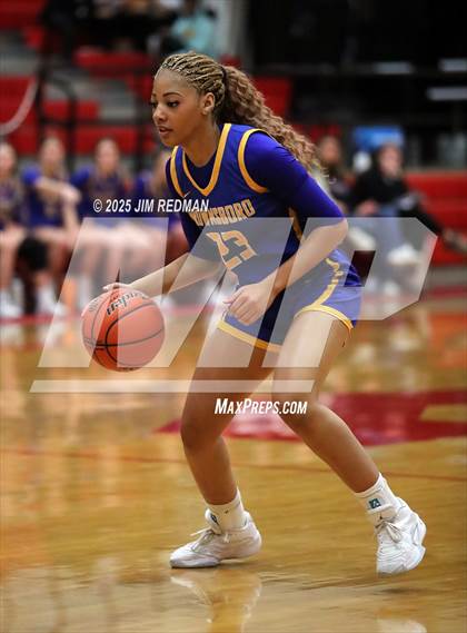 Thumbnail 2 in Brownsboro vs. North Lamar (UIL 4A D2 Area Basketball Playoff) photogallery.