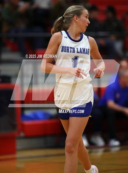 Thumbnail 1 in Brownsboro vs. North Lamar (UIL 4A D2 Area Basketball Playoff) photogallery.