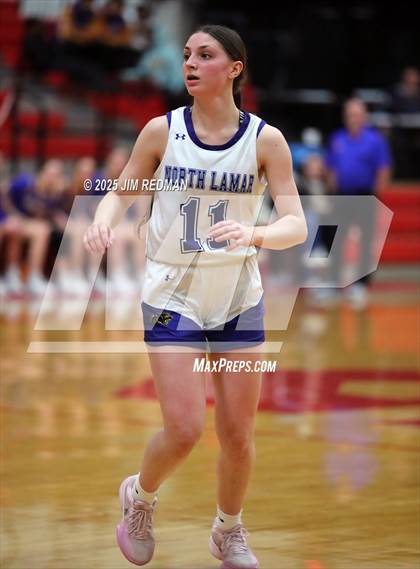 Thumbnail 1 in Brownsboro vs. North Lamar (UIL 4A D2 Area Basketball Playoff) photogallery.