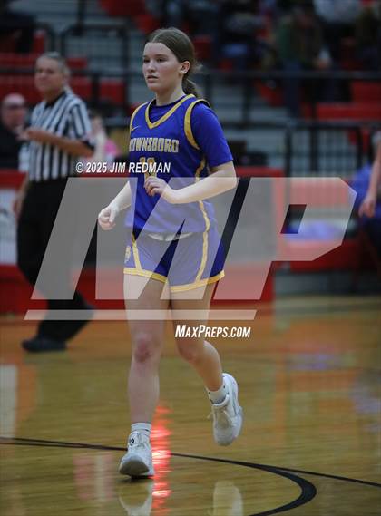 Thumbnail 3 in Brownsboro vs. North Lamar (UIL 4A D2 Area Basketball Playoff) photogallery.