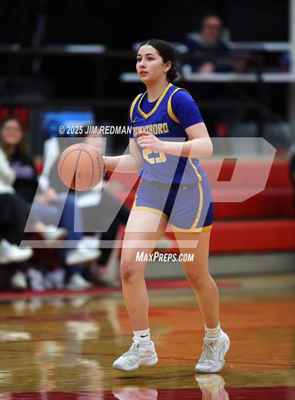 Thumbnail 1 in Brownsboro vs. North Lamar (UIL 4A D2 Area Basketball Playoff) photogallery.
