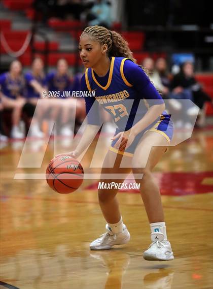 Thumbnail 3 in Brownsboro vs. North Lamar (UIL 4A D2 Area Basketball Playoff) photogallery.