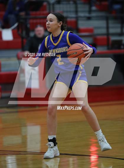 Thumbnail 2 in Brownsboro vs. North Lamar (UIL 4A D2 Area Basketball Playoff) photogallery.