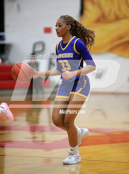 Thumbnail 1 in Brownsboro vs. North Lamar (UIL 4A D2 Area Basketball Playoff) photogallery.