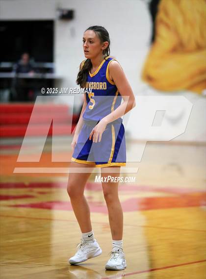 Thumbnail 3 in Brownsboro vs. North Lamar (UIL 4A D2 Area Basketball Playoff) photogallery.