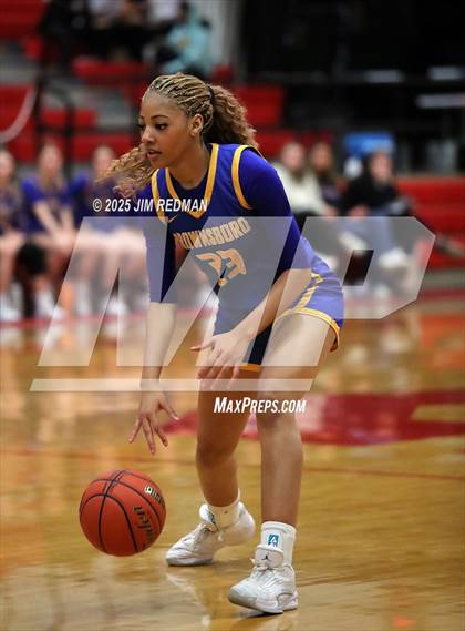 Thumbnail 1 in Brownsboro vs. North Lamar (UIL 4A D2 Area Basketball Playoff) photogallery.