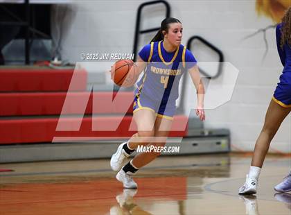 Thumbnail 1 in Brownsboro vs. North Lamar (UIL 4A D2 Area Basketball Playoff) photogallery.