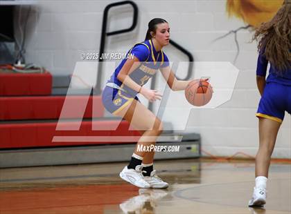 Thumbnail 2 in Brownsboro vs. North Lamar (UIL 4A D2 Area Basketball Playoff) photogallery.