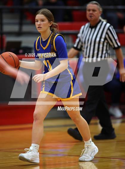 Thumbnail 1 in Brownsboro vs. North Lamar (UIL 4A D2 Area Basketball Playoff) photogallery.