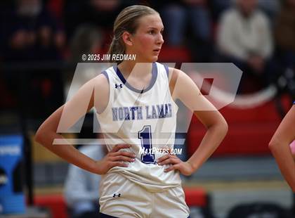 Thumbnail 1 in Brownsboro vs. North Lamar (UIL 4A D2 Area Basketball Playoff) photogallery.