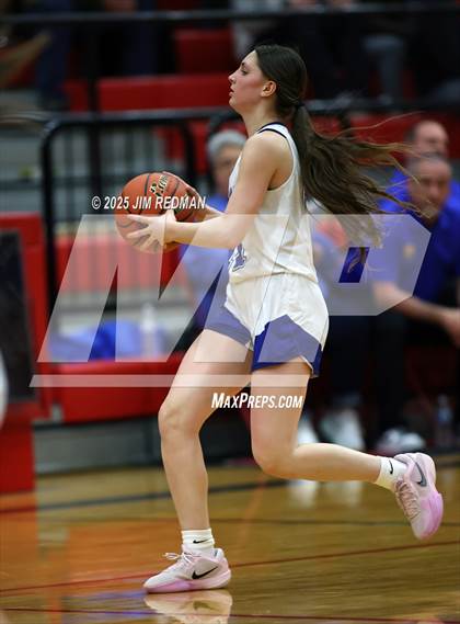 Thumbnail 1 in Brownsboro vs. North Lamar (UIL 4A D2 Area Basketball Playoff) photogallery.
