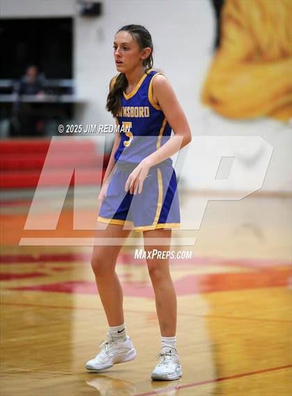Thumbnail 1 in Brownsboro vs. North Lamar (UIL 4A D2 Area Basketball Playoff) photogallery.