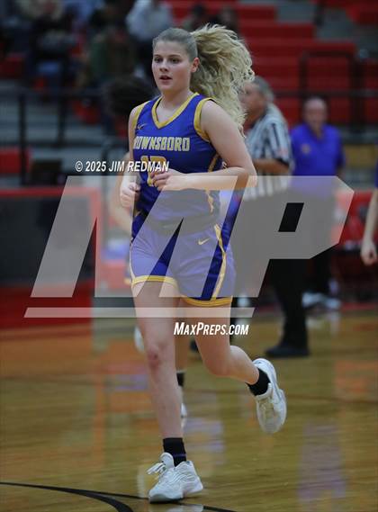 Thumbnail 2 in Brownsboro vs. North Lamar (UIL 4A D2 Area Basketball Playoff) photogallery.