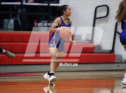 Thumbnail 3 in Brownsboro vs. North Lamar (UIL 4A D2 Area Basketball Playoff) photogallery.