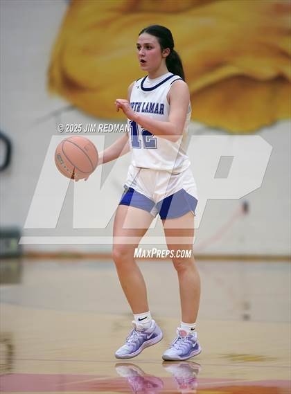 Thumbnail 1 in Brownsboro vs. North Lamar (UIL 4A D2 Area Basketball Playoff) photogallery.
