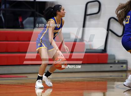 Thumbnail 2 in Brownsboro vs. North Lamar (UIL 4A D2 Area Basketball Playoff) photogallery.