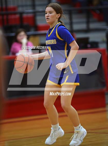 Thumbnail 3 in Brownsboro vs. North Lamar (UIL 4A D2 Area Basketball Playoff) photogallery.