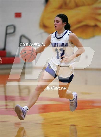 Thumbnail 1 in Brownsboro vs. North Lamar (UIL 4A D2 Area Basketball Playoff) photogallery.