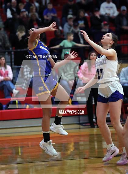 Thumbnail 1 in Brownsboro vs. North Lamar (UIL 4A D2 Area Basketball Playoff) photogallery.