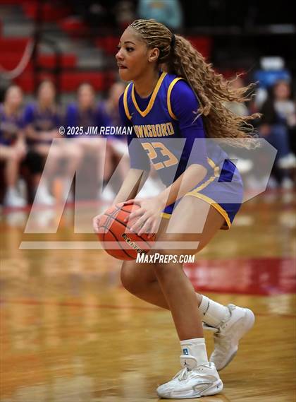 Thumbnail 1 in Brownsboro vs. North Lamar (UIL 4A D2 Area Basketball Playoff) photogallery.