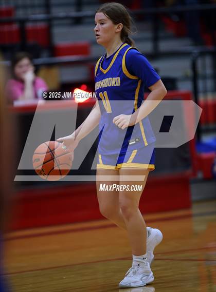 Thumbnail 2 in Brownsboro vs. North Lamar (UIL 4A D2 Area Basketball Playoff) photogallery.