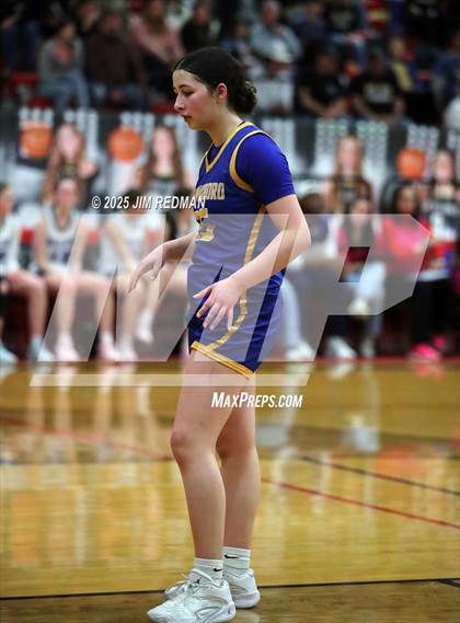 Thumbnail 3 in Brownsboro vs. North Lamar (UIL 4A D2 Area Basketball Playoff) photogallery.