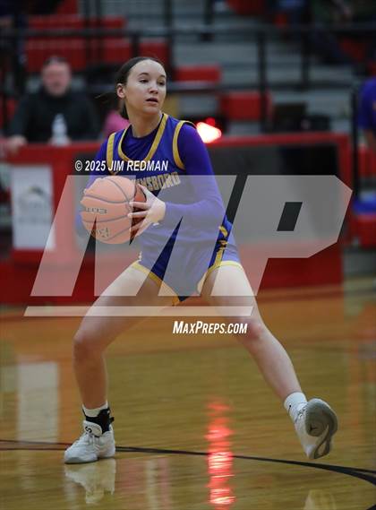 Thumbnail 3 in Brownsboro vs. North Lamar (UIL 4A D2 Area Basketball Playoff) photogallery.