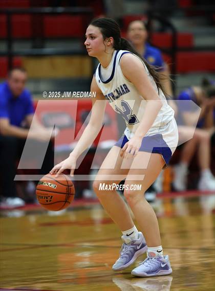 Thumbnail 1 in Brownsboro vs. North Lamar (UIL 4A D2 Area Basketball Playoff) photogallery.