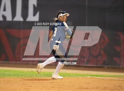 Thumbnail 1 in Otay Ranch vs. Mater Dei Catholic (CIF SDS D1 Softball Finals) photogallery.