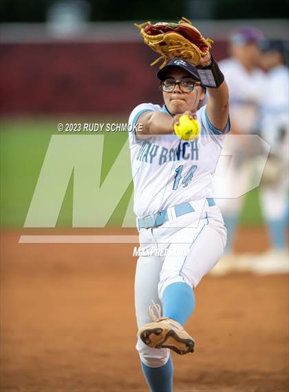 Thumbnail 1 in Otay Ranch vs. Mater Dei Catholic (CIF SDS D1 Softball Finals) photogallery.
