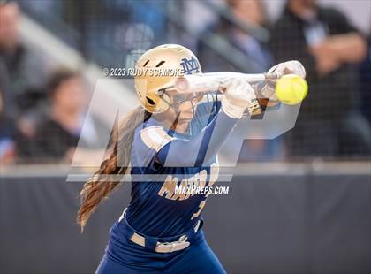 Thumbnail 1 in Otay Ranch vs. Mater Dei Catholic (CIF SDS D1 Softball Finals) photogallery.