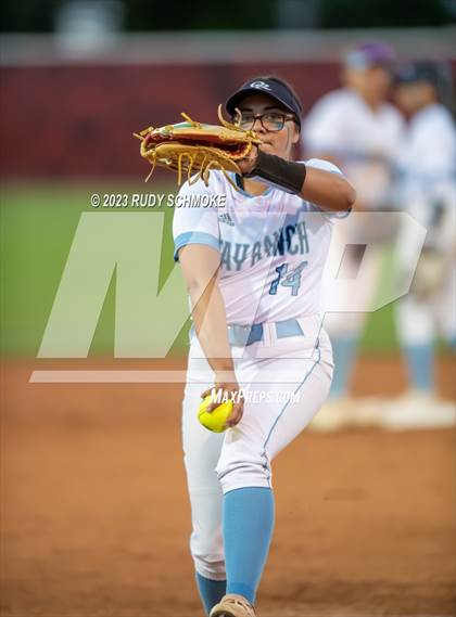 Thumbnail 3 in Otay Ranch vs. Mater Dei Catholic (CIF SDS D1 Softball Finals) photogallery.