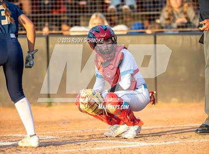 Thumbnail 3 in Otay Ranch vs. Mater Dei Catholic (CIF SDS D1 Softball Finals) photogallery.