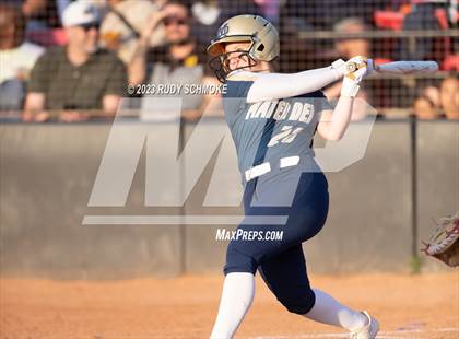 Thumbnail 2 in Otay Ranch vs. Mater Dei Catholic (CIF SDS D1 Softball Finals) photogallery.