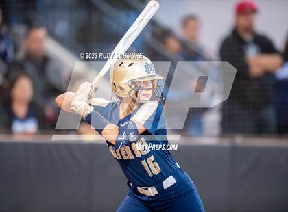 Thumbnail 3 in Otay Ranch vs. Mater Dei Catholic (CIF SDS D1 Softball Finals) photogallery.