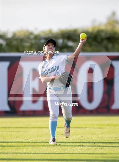 Thumbnail 3 in Otay Ranch vs. Mater Dei Catholic (CIF SDS D1 Softball Finals) photogallery.