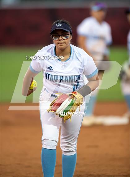 Thumbnail 2 in Otay Ranch vs. Mater Dei Catholic (CIF SDS D1 Softball Finals) photogallery.