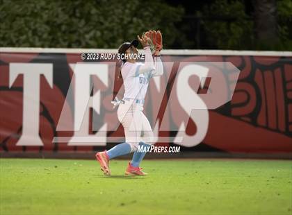 Thumbnail 1 in Otay Ranch vs. Mater Dei Catholic (CIF SDS D1 Softball Finals) photogallery.