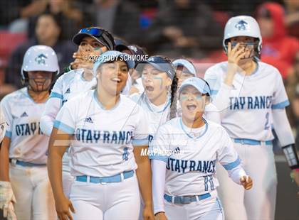 Thumbnail 3 in Otay Ranch vs. Mater Dei Catholic (CIF SDS D1 Softball Finals) photogallery.